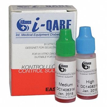 MEDSOURCE Glucose Test Solution Blood Sample, 23YE64