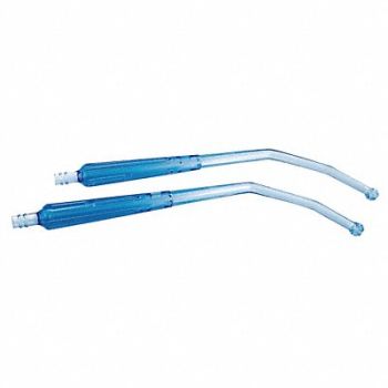 MEDSOURCE Yankauer Handle Vented Clear/White PK50, 23YE83