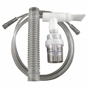 MEDSOURCE Nebulizer Up Draft PVC Clear/White PK50, 23YF20