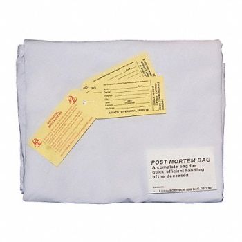 MEDSOURCE Body Bag White Pediatric PK10, 23YF81