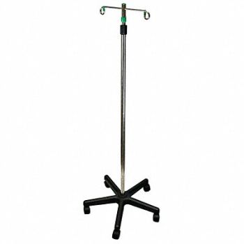 MEDSOURCE IV Pole-2 Hook Plastic Base, 23YH34