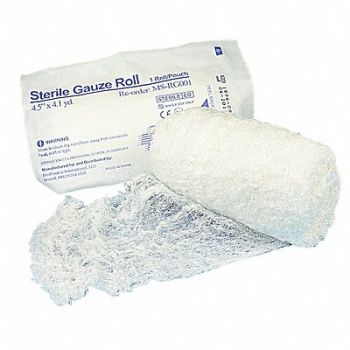 MEDSOURCE Rolled Gauze 4.5 x 4.1 yd. PK100, 23YH71