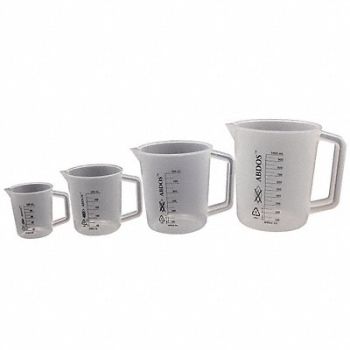 UNITED Graduated Beaker 10 000mL PP, 23YW58