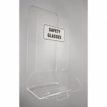 GRAINGER APPROVED Eyewear Dispenser Stack Acrylic 20 Pairs, 23Z420