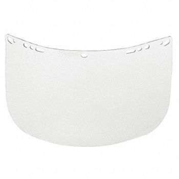 BULLARD Visor Clear 8InH x 15InW x 0.06In Thick, 23Z429