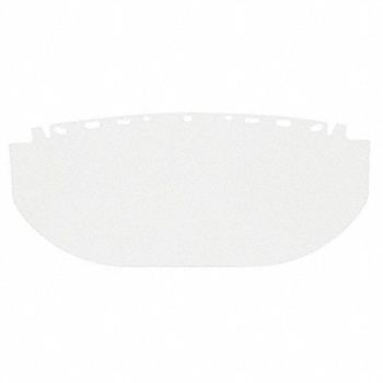 BULLARD Visor Clear 9InHx19-3/4InWx0.06In Thick, 23Z430