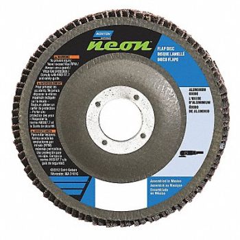 NORTON H7390 Fiber Disc 4 1/2 in Dia 5/8in Arbor, 23Z556