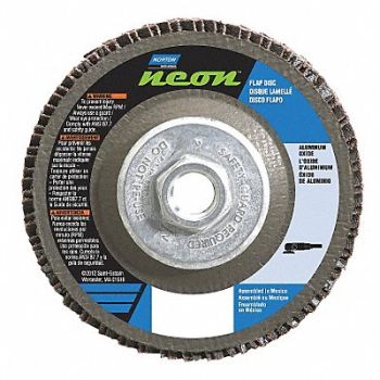 NORTON H5950 Fiber Disc 4 1/2 in Dia 5/8in Arbor, 23Z656