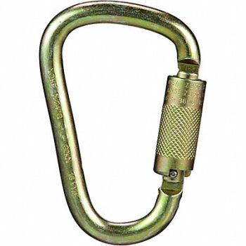 MSA Carabiner Pear Steel, 23Z855