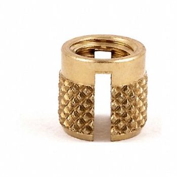 GRAINGER APPROVED Threaded Insert for Plastic PK 100, 807TM1