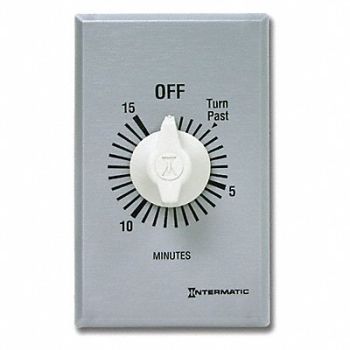 INTERMATIC Spring-Wound Timer 0 to 15 Min Timing, 242A96