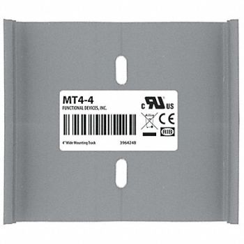 FUNCTIONAL DEVICES INC / RIB Mounting Snap Track 4.00 W x 4 L, 244U57