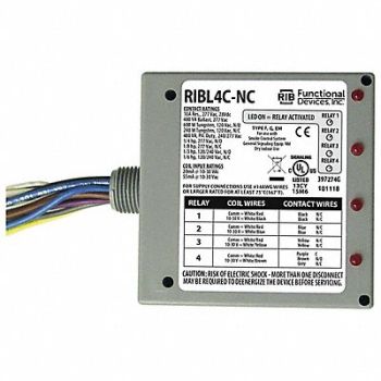 FUNCTIONAL DEVICES INC / RIB Enclosed Relays 10A 3 SPS, 244W45