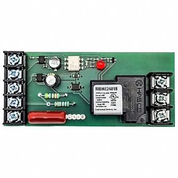FUNCTIONAL DEVICES INC / RIB Track Mnt Relay 20A SPDT 24VAC/DC 120VAC, 244W73