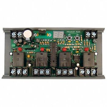 FUNCTIONAL DEVICES INC / RIB Track Mount 4 Output Field Relay Module, 244W96