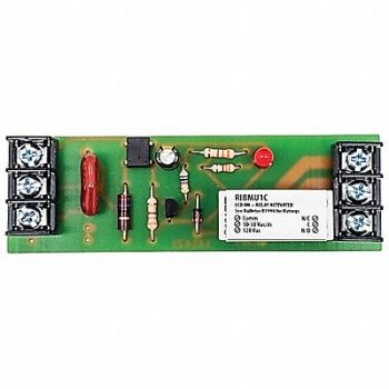 FUNCTIONAL DEVICES INC / RIB Track Mount Relay 15A SPST 12VAC/DC, 244X24