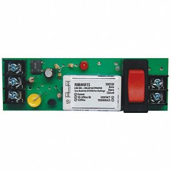 FUNCTIONAL DEVICES INC / RIB Track Mount Relay 15A SPST-N/O, 244X25