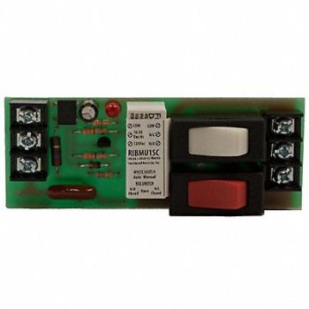 FUNCTIONAL DEVICES INC / RIB Track Mount Relay 15A SPDT 12VAC/DC, 244X27