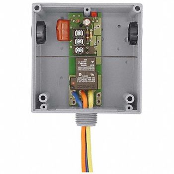 FUNCTIONAL DEVICES INC / RIB Enclosed Rly Hi/Low 20A 24VAC/DC 120VAC, 244X42