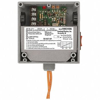 RIB Enclsd 20A Rly/Current Switch Adjustable, 244Y18