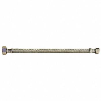 KISSLER CO. INC. Faucet Connector Stainless Steel 30, 244Z79