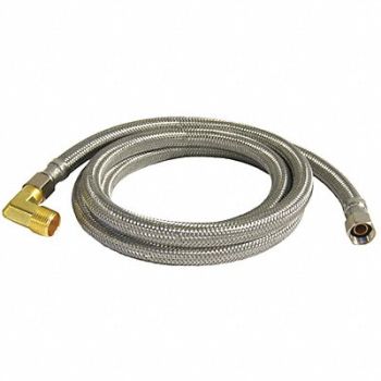 KISSLER CO. INC. Dishwasher Connector Stainless Steel 48, 244Z86