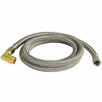 KISSLER CO. INC. Dishwasher Connector Stainless Steel 72, 244Z88