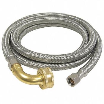 KISSLER CO. INC. Dishwasher Connector Stainless Steel 72, 244Z90