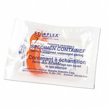 MEDEGEN MEDICAL PRODUCTS Specimen Container 4 oz Narrow PK100, 246A05
