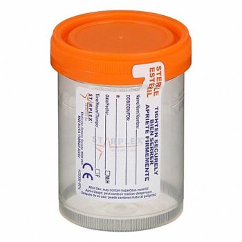MEDEGEN MEDICAL PRODUCTS Specimen Container 4 oz Narrow PK300, 246A06
