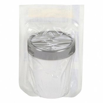 MEDEGEN MEDICAL PRODUCTS Specimen Container 4.5 oz Wide PK100, 246A12