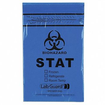 MEDEGEN MEDICAL PRODUCTS Specimen Transfer Bag 1.75 mil PK1000, 246A48