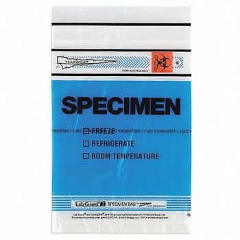 MEDEGEN MEDICAL PRODUCTS Specimen Transfer Bag 1.75 mil PK1000, 246A50