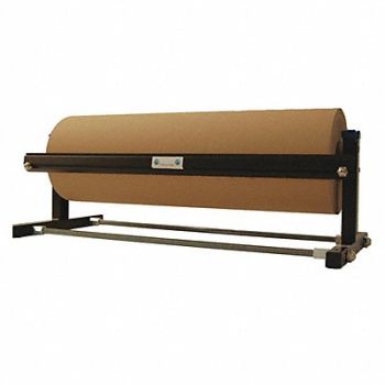 ENCORE Kraft Paper Dispenser Black Mounted, 246J55