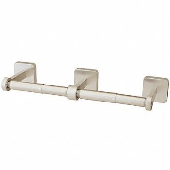 SPEAKMAN Toilet Paper Holder (2) Rolls Brushed, 455D72