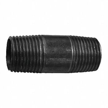 JONES STEPHENS Black Pipe Nipple 3/4 X 2 In, 248P61