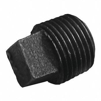 JONES STEPHENS Black Square Head Plug 3/4 In, 248T01