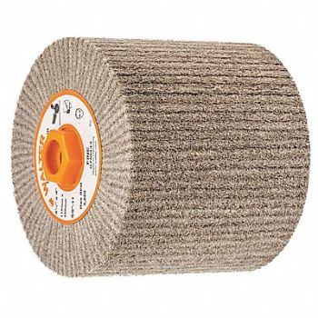 WALTER SURFACE TECHNOLOGIES Finishing Drum 4-1/2 x4 Fine, 249K18
