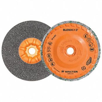 WALTER SURFACE TECHNOLOGIES Cup Disc 4-1/2, 249K22