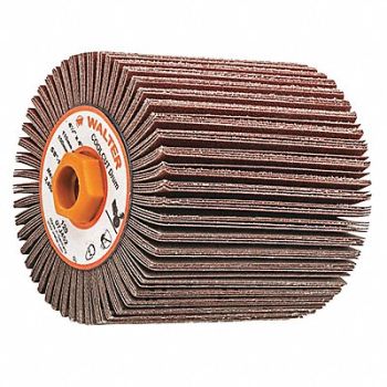 WALTER SURFACE TECHNOLOGIES Finishing Flap Drum 4.5 x4 120GR, 249K60