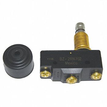 HONEYWELL Lg Basic Snap Swch 15A SPDT Pnl Mt Plngr, 24A042
