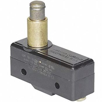 HONEYWELL Lg Basic Snap Swch 15A SPDT Pnl Mt Plngr, 24A059