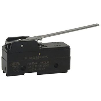 HONEYWELL Lg Basic Snap Swch 15A SPDT Strt Lever, 24A067