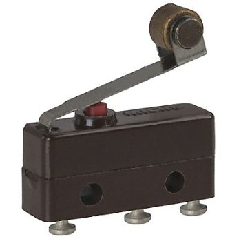 HONEYWELL Sub-Mini Snap Swch 5A SPDT Roller Lever, 24A159