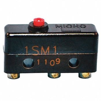 HONEYWELL Sub-Mini Snap Swch 5A SPDT Pin Plunger, 24A171