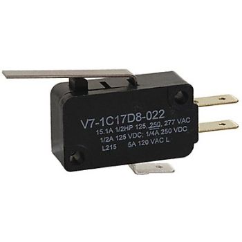 HONEYWELL Premium Mini Swch 15A SPDT Lng Strt Levr, 24A252