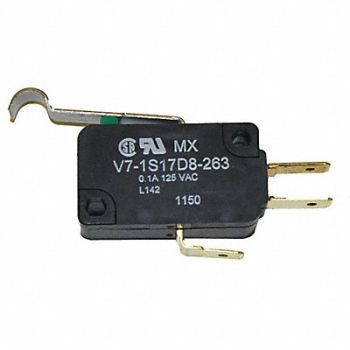 HONEYWELL Mini Swch 0.1A SPDT Simultd Rollr Lever, 24A268