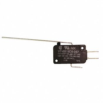 HONEYWELL Premium Mini Swch 3A SPDT Lng Strt Lever, 24A299