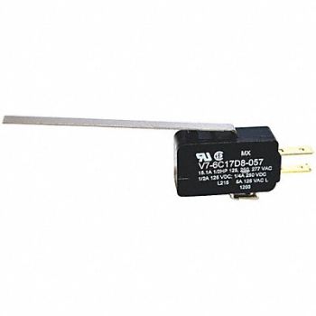 HONEYWELL Premium Mini Swch 15A SPDT Lng Strt Levr, 24A306