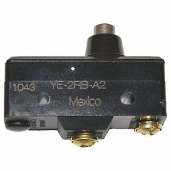 HONEYWELL Snap Switch 25A SPNO Pin Plunger, 24A322